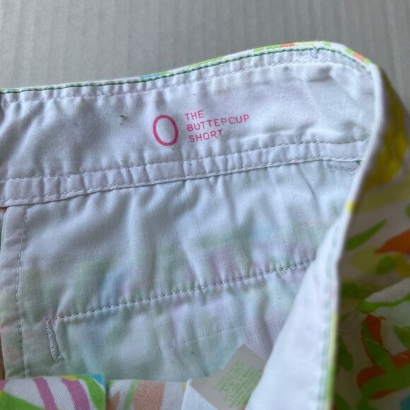 Lilly Pulitzer The Buttercup Short Size 0 - Picture 3 of 4